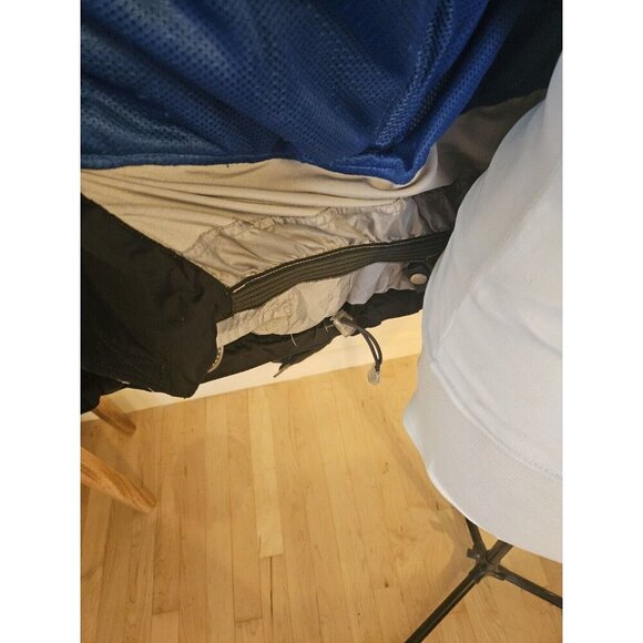 Betty Rides Lab Series Snowboarding Ski Jacket Wmn's Sz M Black Powder Skirt Zip - Picture 6 of 11